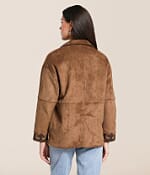 Azalea Wang Western Faux Suede Jacket - Women's Coats & Jackets in