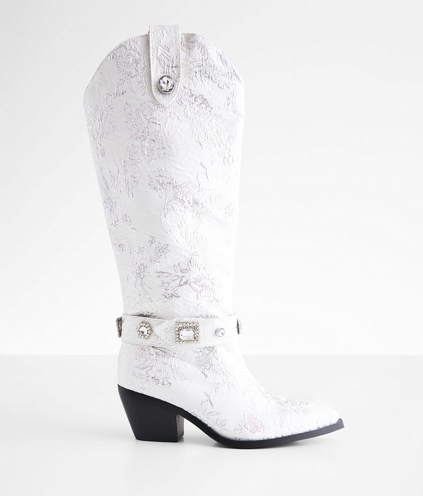 Azalea Wang Bavani Rhinestone Western Boot