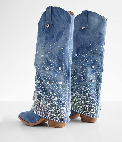 Azalea Wang Mellow Washed Denim Western Boot MISC_DETAIL_2