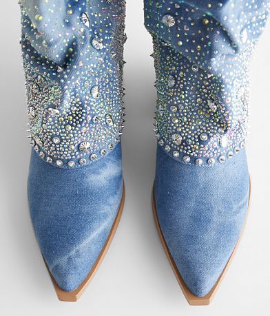 Azalea Wang Mellow Washed Denim Western Boot MISC_DETAIL_3