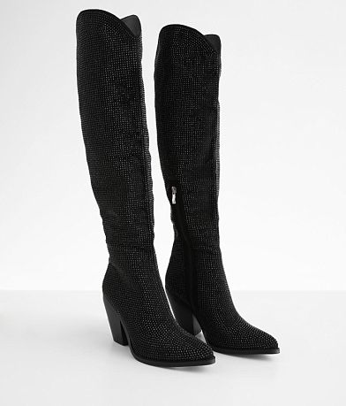 Azalea Wang Nash Rhinestone Tall Western Boot MISC_DETAIL_1