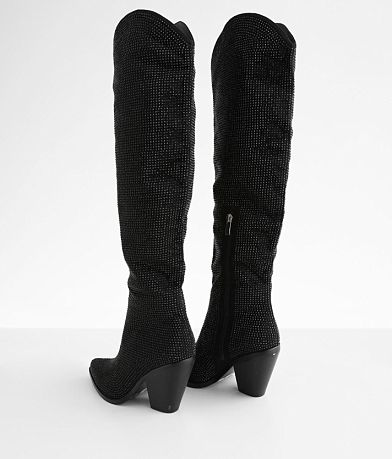 Azalea Wang Nash Rhinestone Tall Western Boot MISC_DETAIL_2