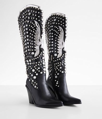 Azalea Wang Upbeat Rhinestone Western Boot MISC_DETAIL_1