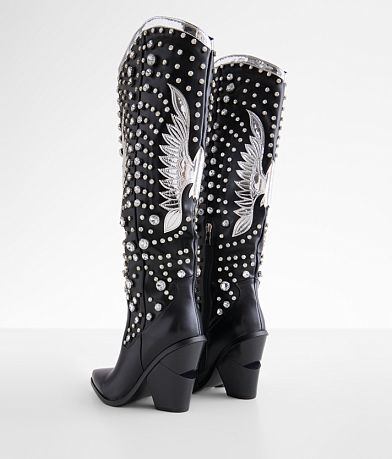 Azalea Wang Upbeat Rhinestone Western Boot MISC_DETAIL_2
