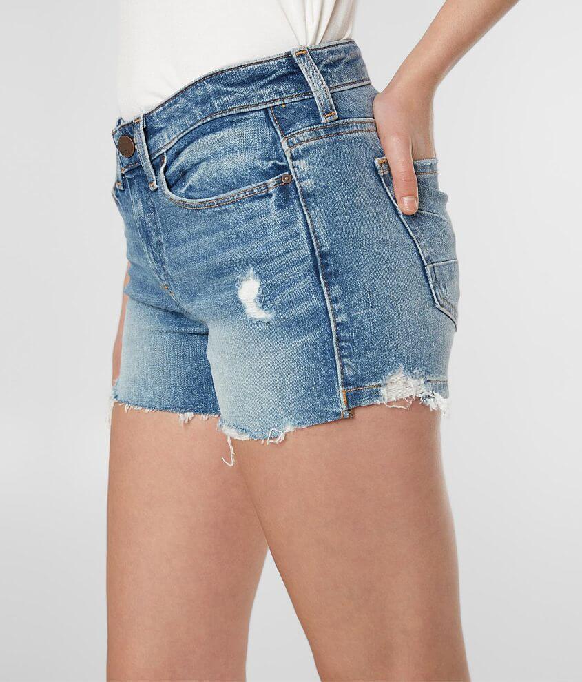 BKE Stella Mid-Rise Stretch Short front view