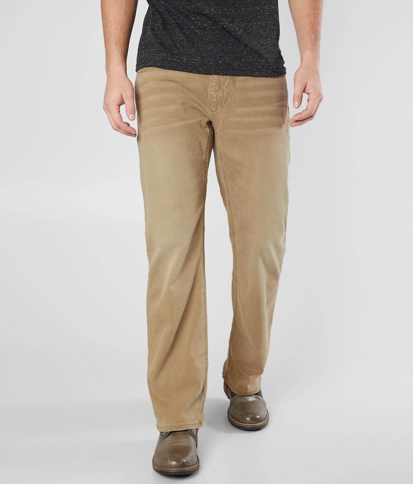 men's relaxed fit bootcut khakis