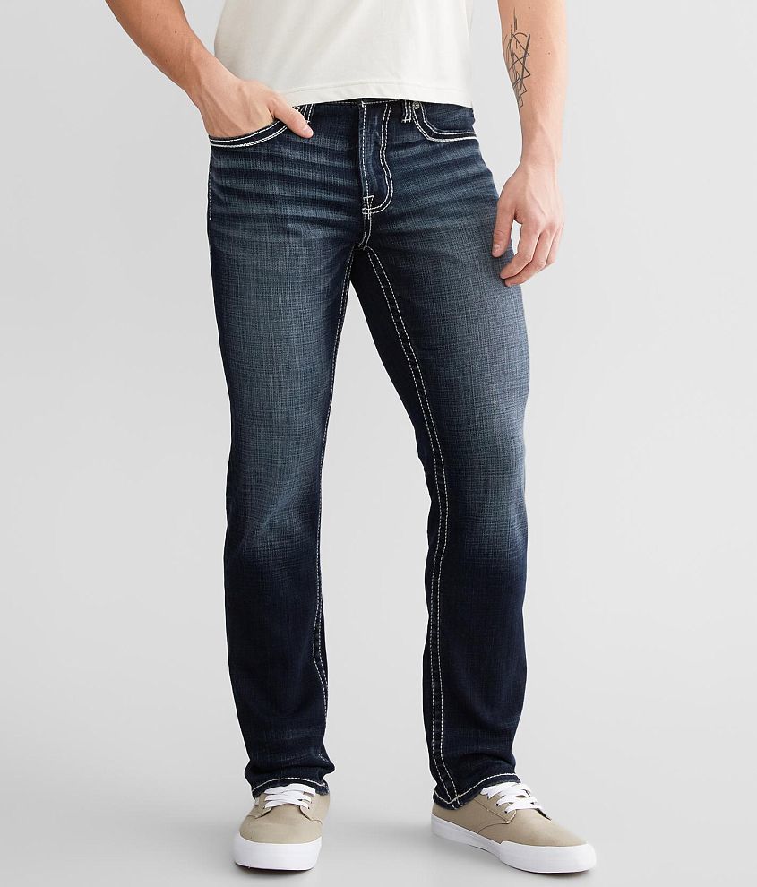 Salvage Riot Taper Stretch Jean front view