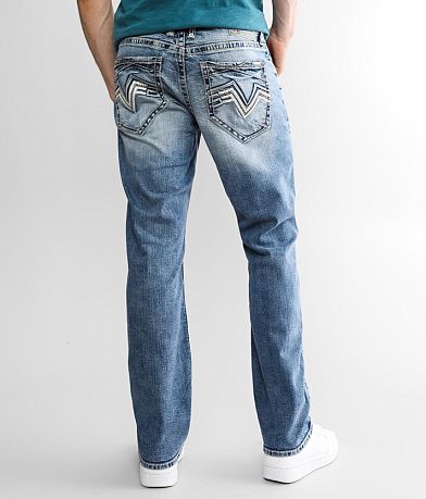 Salvage Mayhem Straight Stretch Jean back view