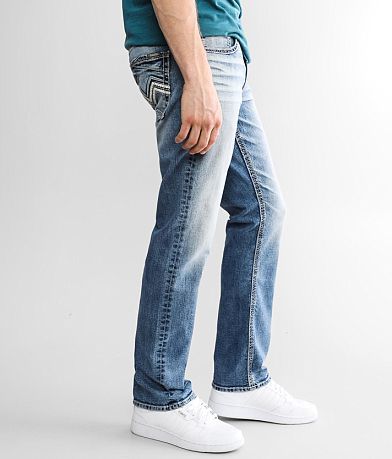 Salvage Mayhem Straight Stretch Jean full right side view