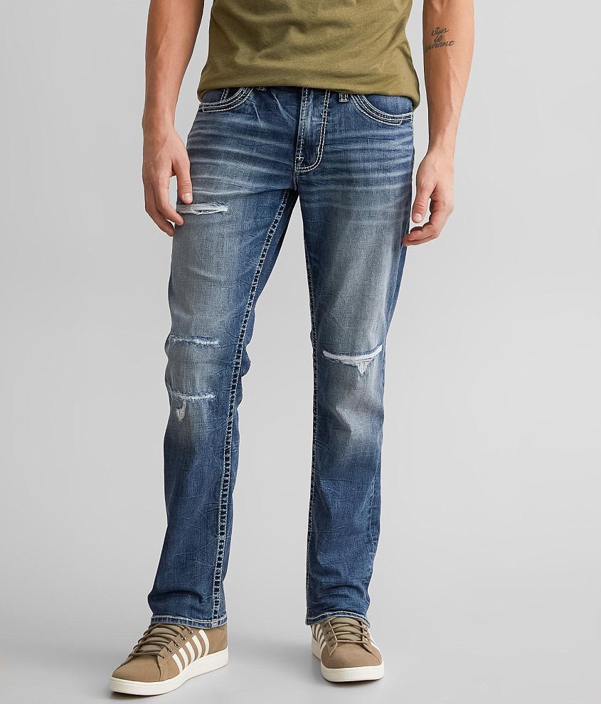 Salvage Mayhem Straight Stretch Jean - Men's Jeans in Portage | Buckle