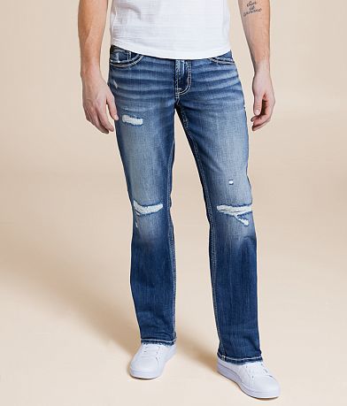 Salvage Mayhem Straight Stretch Jean front view