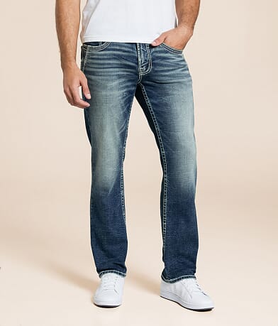 Salvage Mayhem Straight Stretch Jean front view