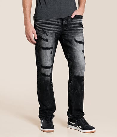 Salvage Mayhem Straight Stretch Jean front view