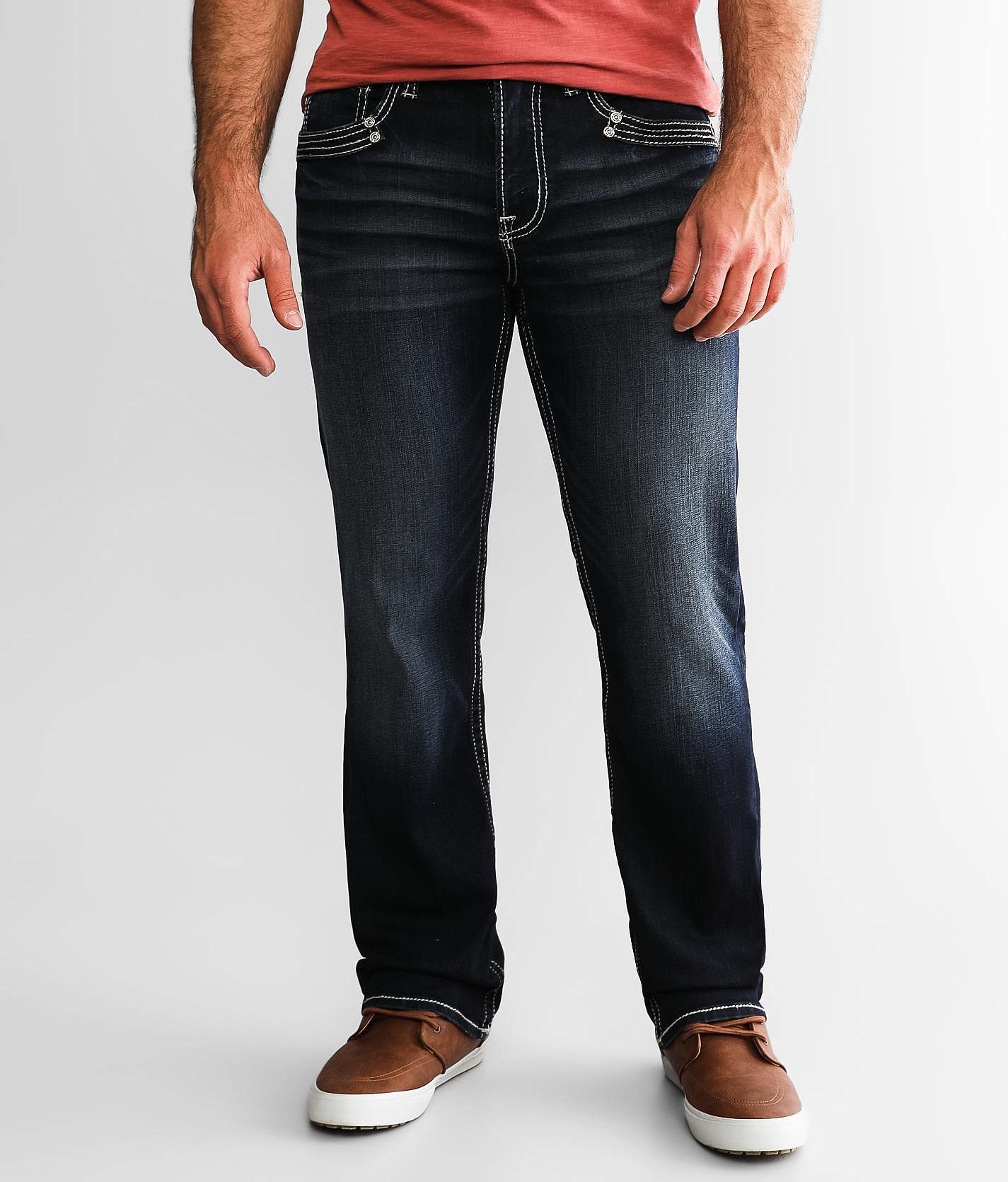 Salvage Anarchy Straight Stretch Jean - Men's Jeans in