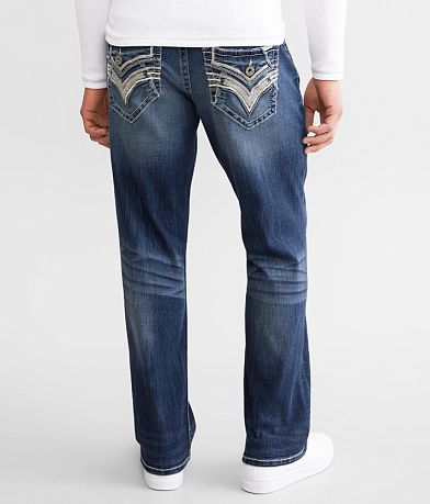 Salvage Anarchy Straight Stretch Jean BACK