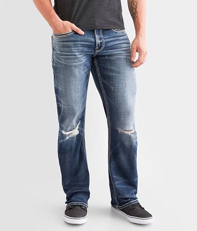 Salvage Anarchy Straight Stretch Jean front view