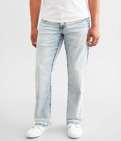 Salvage Anarchy Straight Stretch Jean front view
