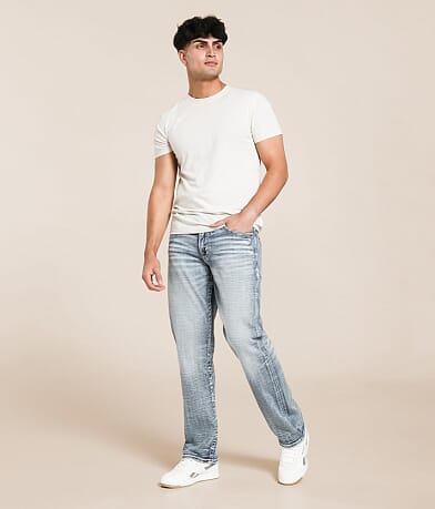 Salvage Anarchy Straight Stretch Jean front view