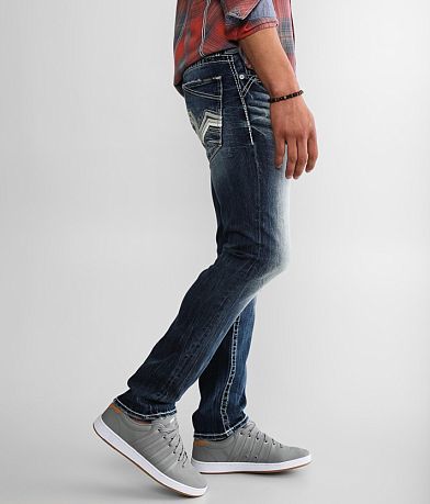 Salvage Havoc Straight Stretch Jean full left side view