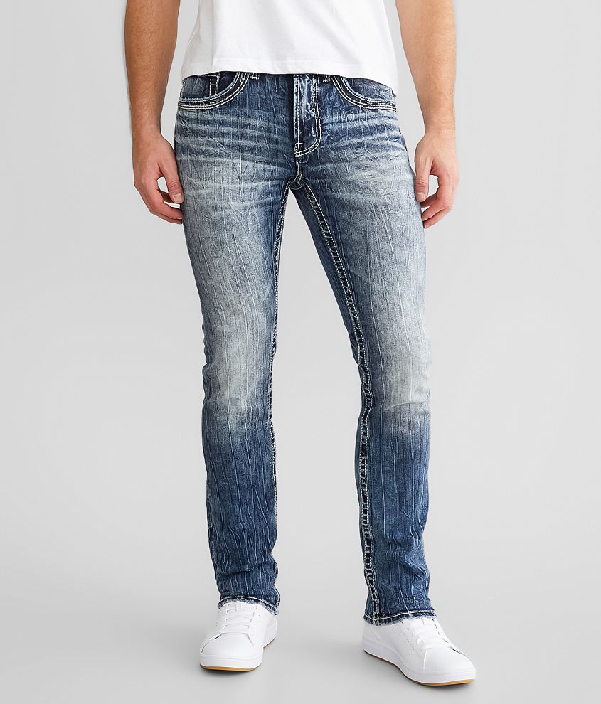 Rock Revival Garrie Slim Boot Stretch Jean - Men's Jeans in Garrie