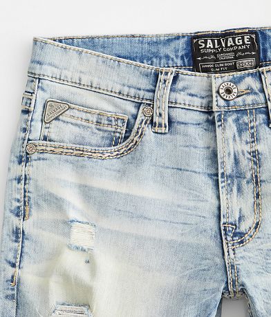 Salvage Havoc Slim Boot Stretch Jean misc detail 1 view
