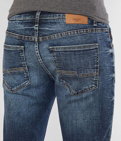 Outpost Makers Original Straight Stretch Jean back pocket view