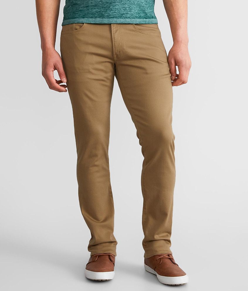 Outpost Makers Slim Straight Stretch Pant - Men's Pants in Khaki