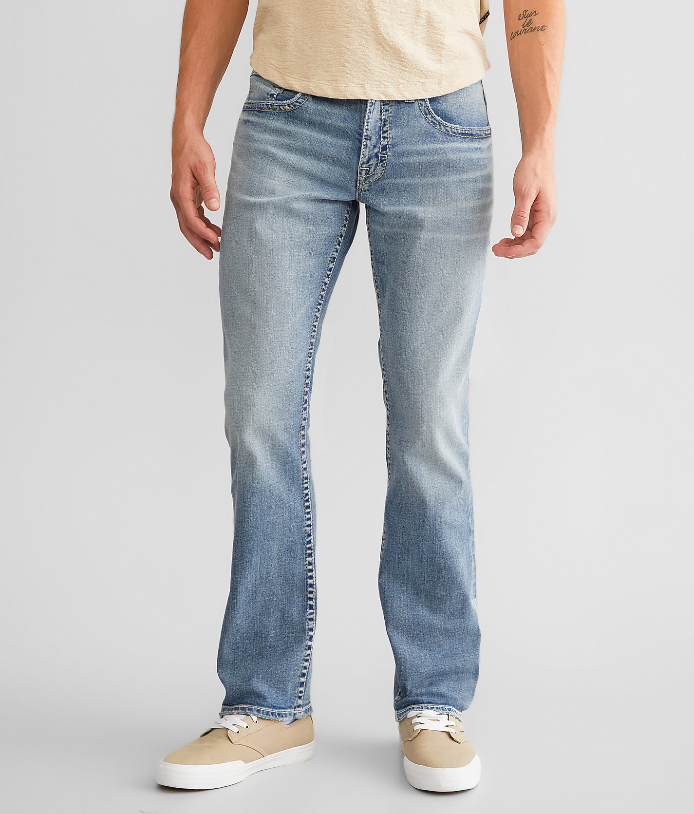 BKE Jake Straight Stretch Jean - Men's Jeans In Clarence | Buckle