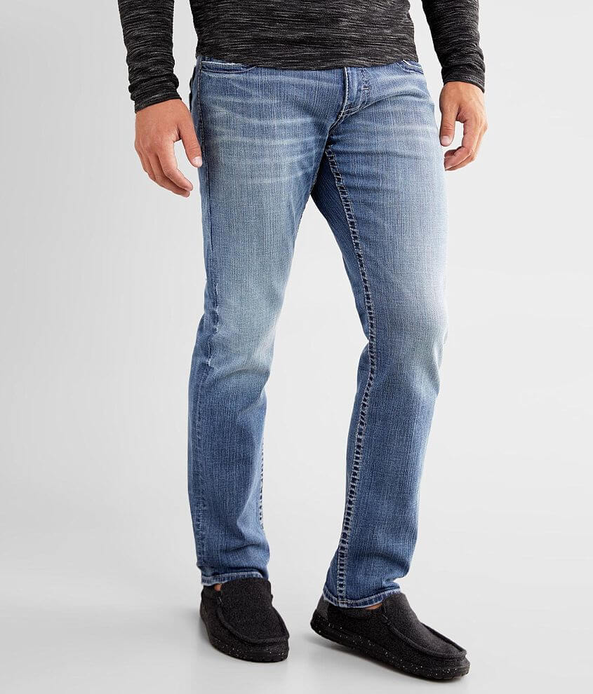 BKE Carter Straight Stretch Jean front view