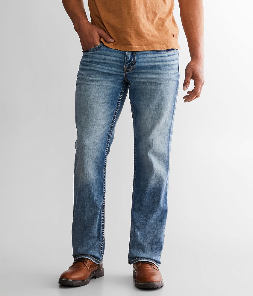 BKE Jake Boot Stretch Jean Men's Jeans in Stamford Buckle