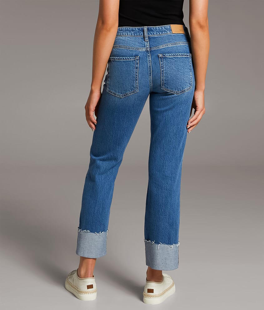 Payton Cropped Straight Cuffed Jean
