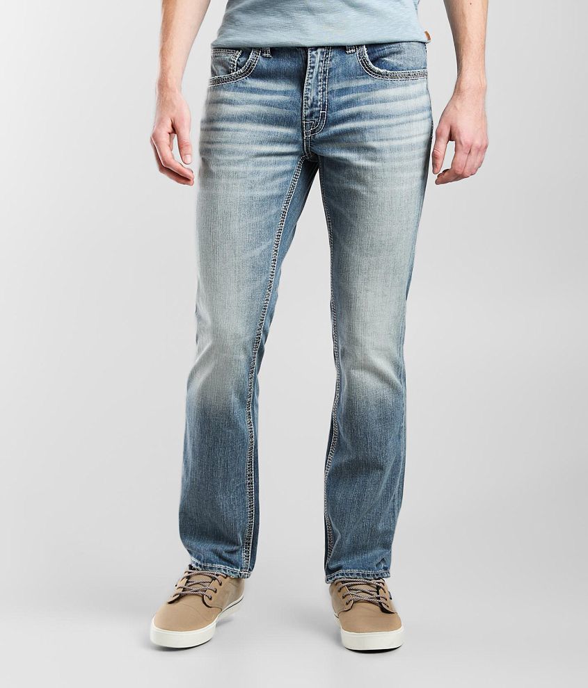 BKE Jake Straight Jean Men's Jeans in Howlett Buckle