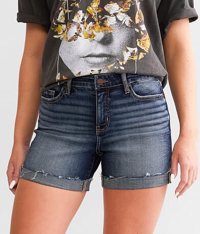 BKE Gabby Stretch Cuffed Short front view