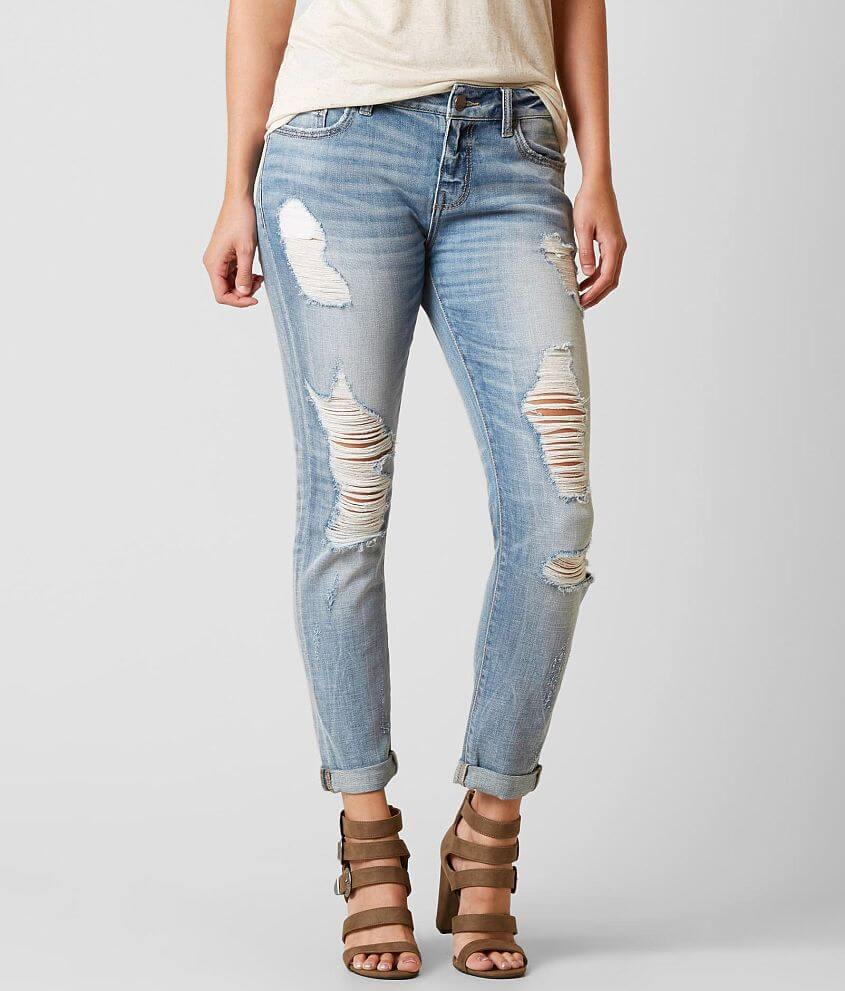 BKE Stella Slouchy Straight Jean front view