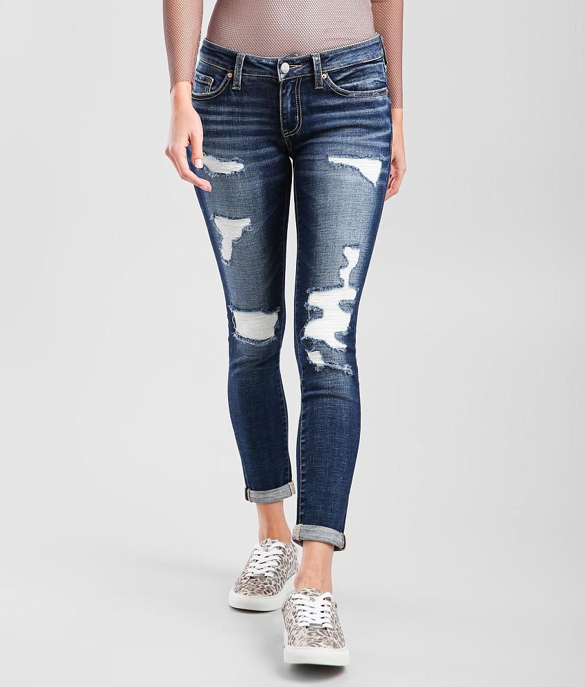 BKE Stella Ankle Skinny Jean Women s Jeans in Jarvie Buckle