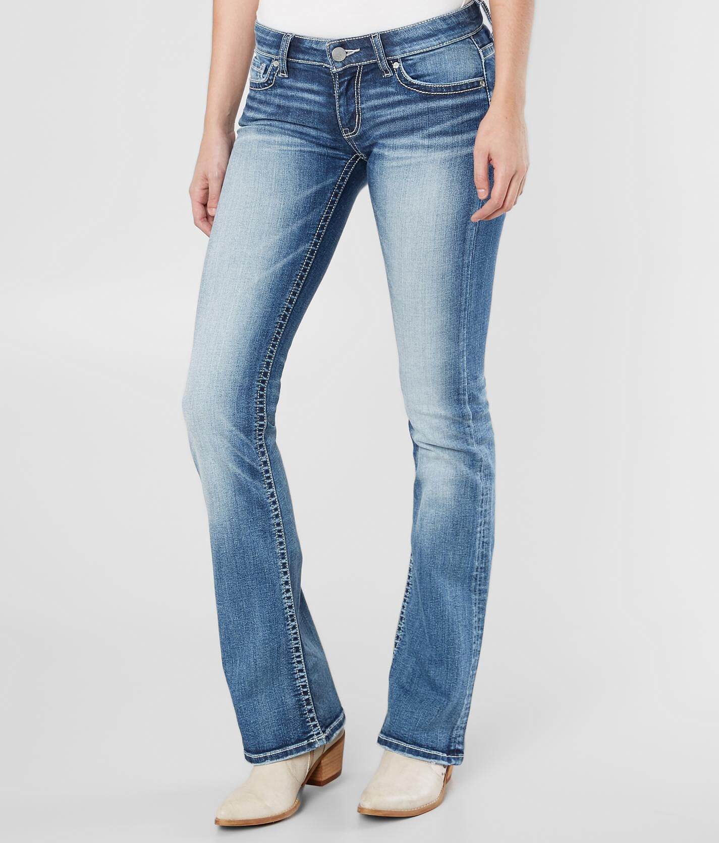 buckle bootcut jeans womens