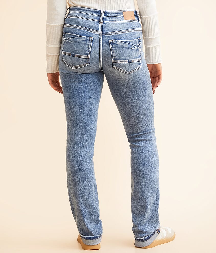 Payton Straight Stretch Cuffed Jean - thumbnail 3