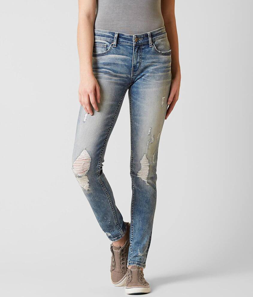 BKE Stella Mid-Rise Skinny Jean front view