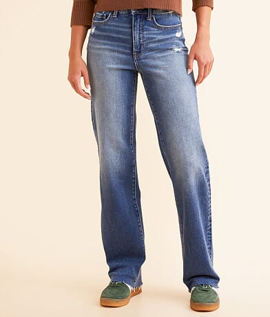 BKE Parker Classic Straight Stretch Jean front view