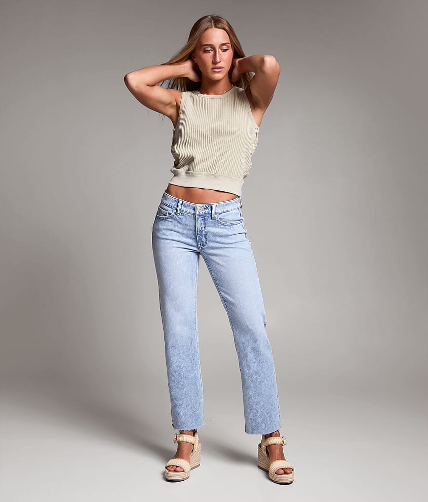 Payton Cropped Straight Stretch Jean