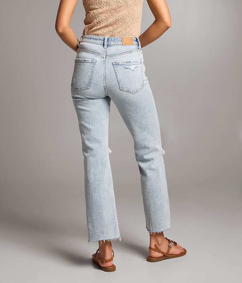Billie Cropped Straight Stretch Jean - thumbnail 4