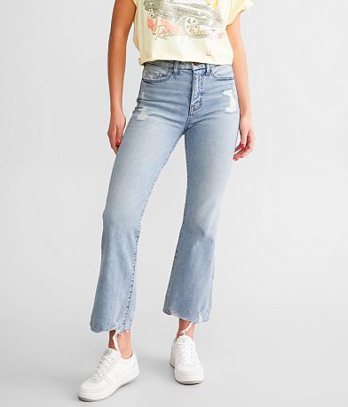 BKE Billie Cropped Flare Stretch Jean front view