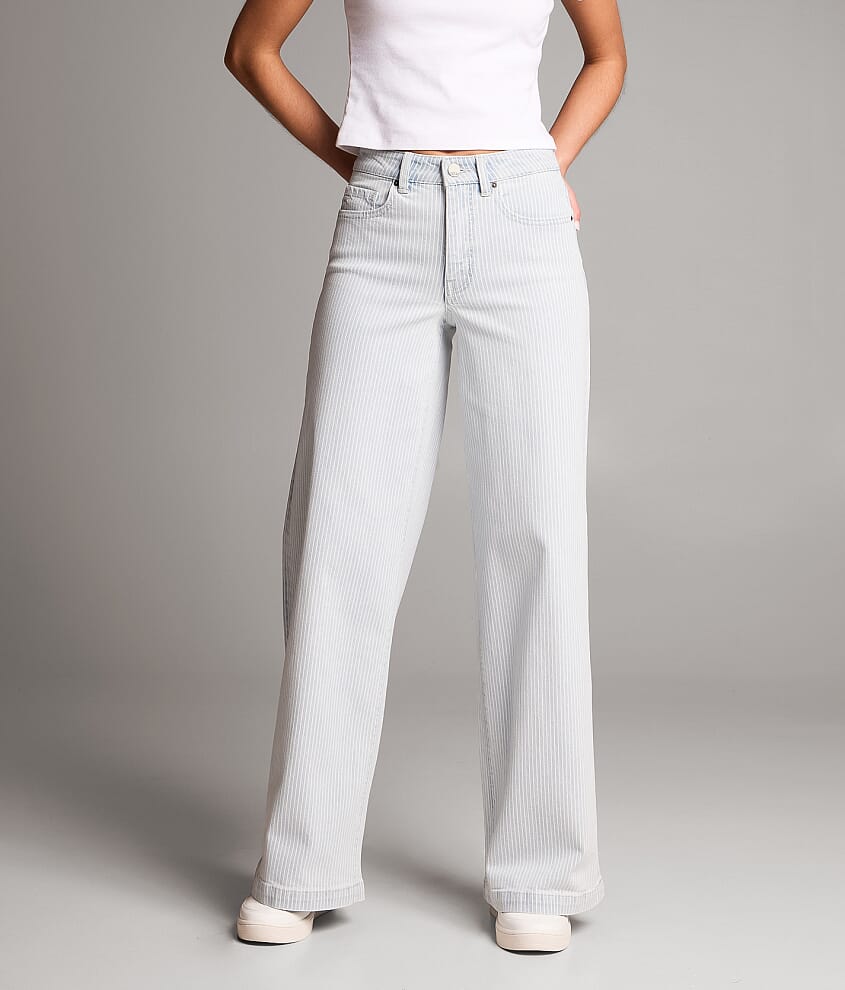 Billie Ultra Wide Leg Striped Jean