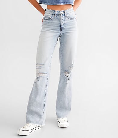 BKE Billie Wide Leg Stretch Jean front view
