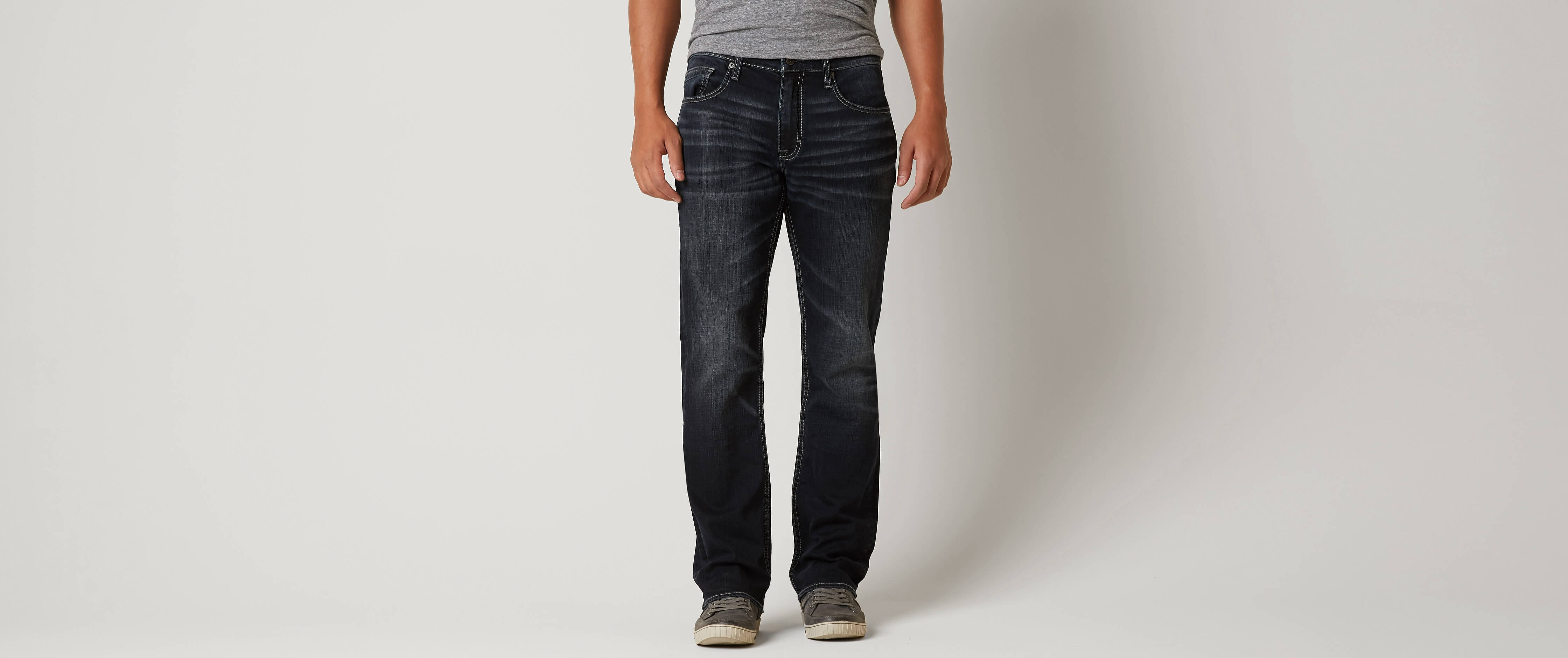 buckle jake straight jeans