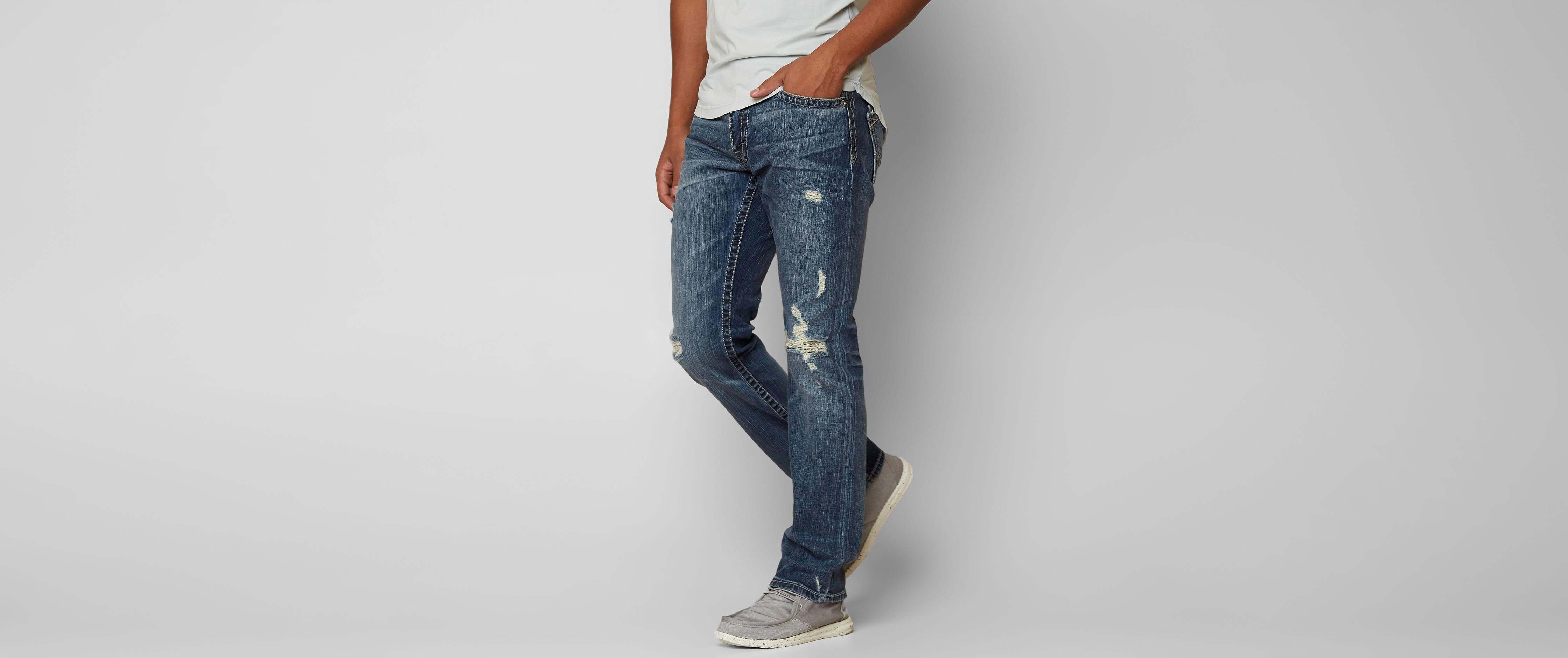 BKE Jake Straight Stretch Jean - Men's Jeans In Flynt | Buckle