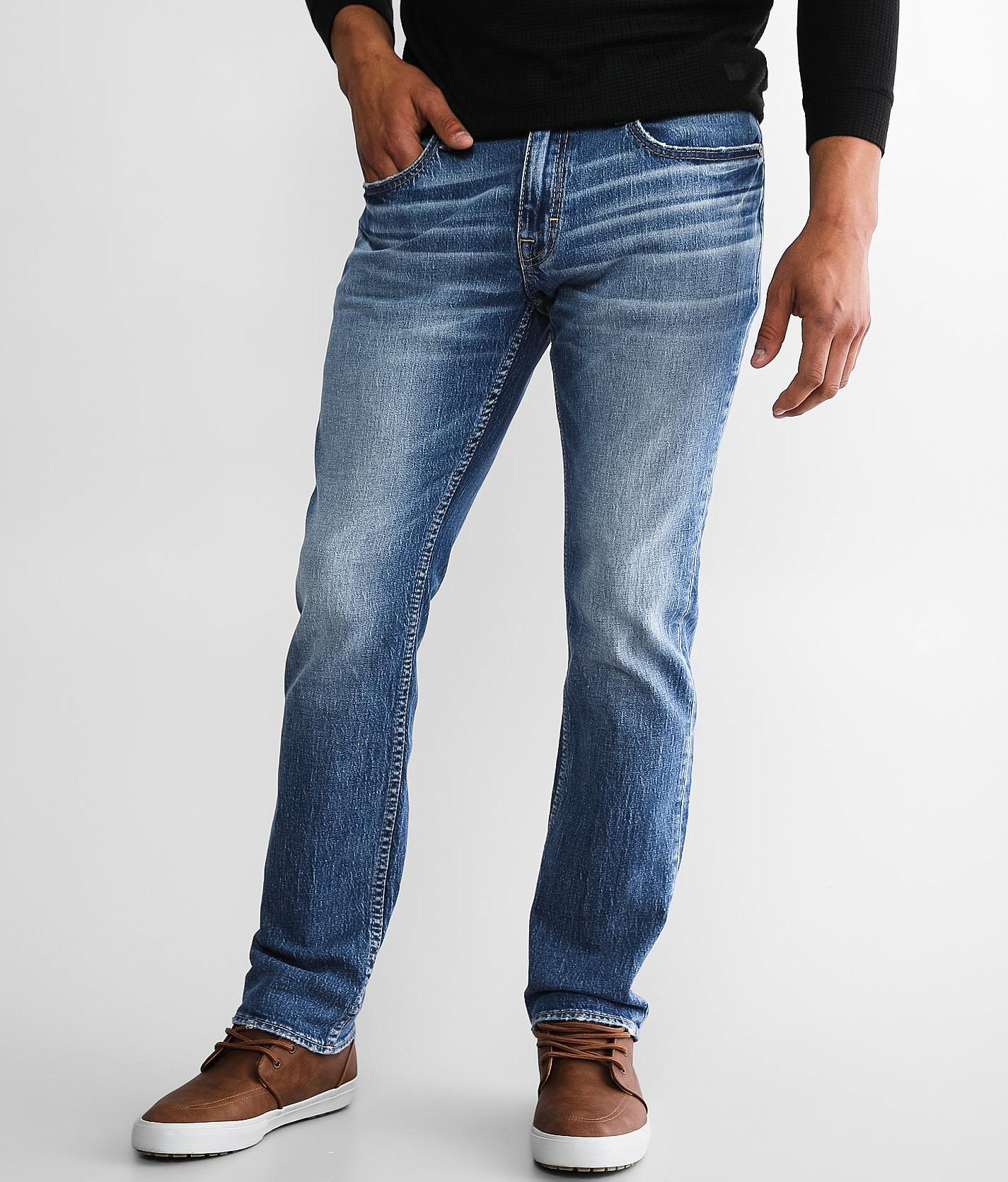 BKE Jake Straight Stretch Jean - Men's Jeans In Halstead | Buckle