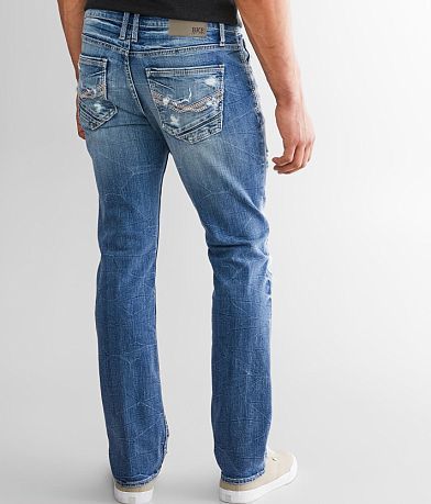 BKE Jake Straight Stretch Jean back view