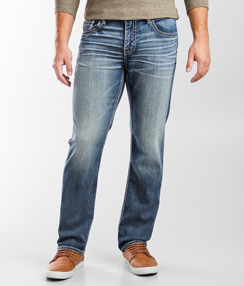 BKE Nolan Straight Stretch Jean - Men's Jeans in Leblanc | Buckle