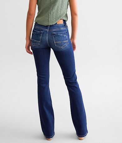 BKE Stella Mid-Rise Tailored Boot Stretch Jean back view